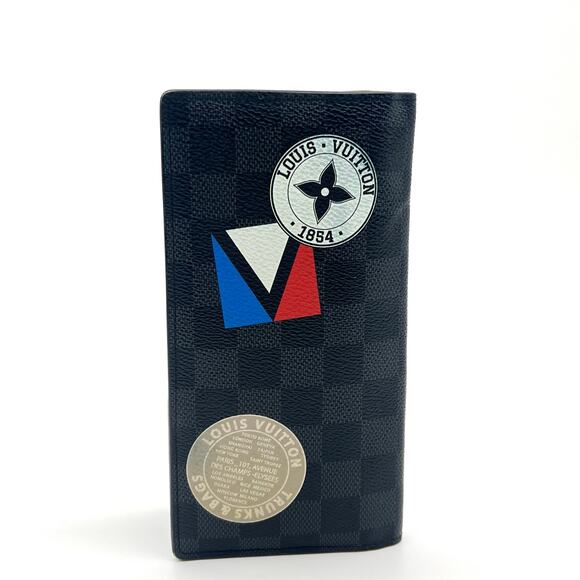 Louis Vuitton Daimer Graphite Brazza Wallet Bifold N64438 - Picture 2 of 5